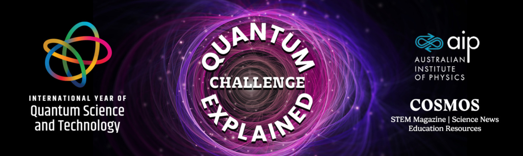 COSMOS & AIP Quantum Explained Challenge Logo